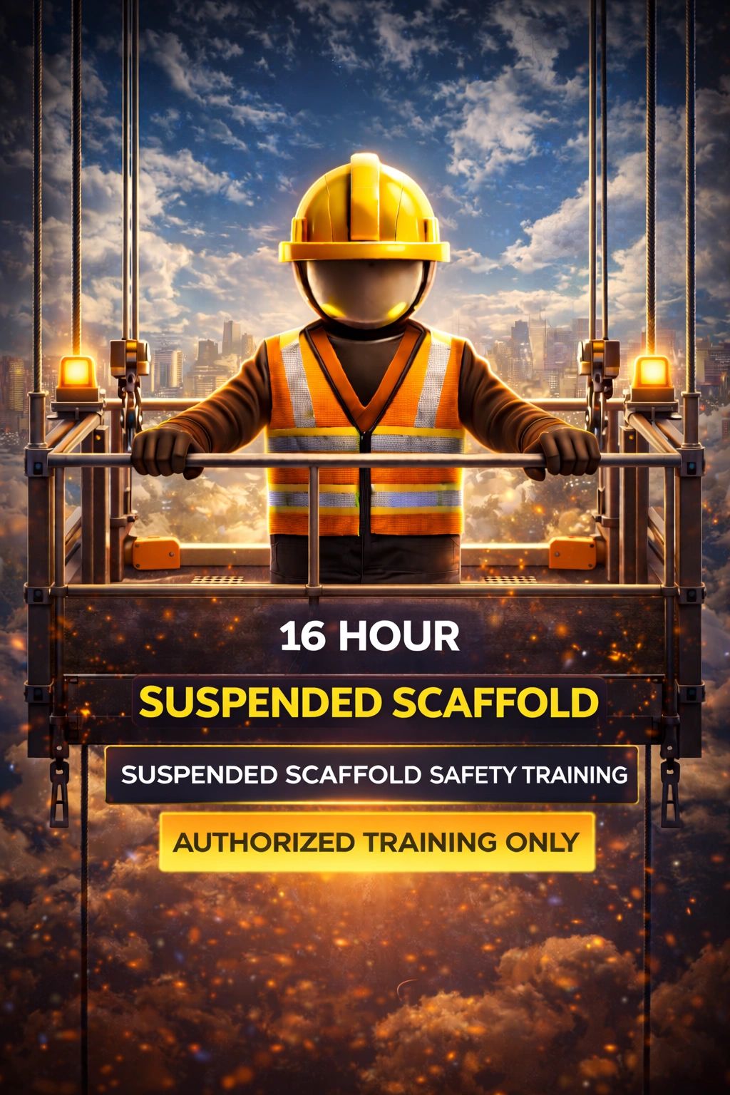 16 Hour Suspended Scaffold
